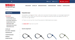 Desktop Screenshot of kabelbinder.ch